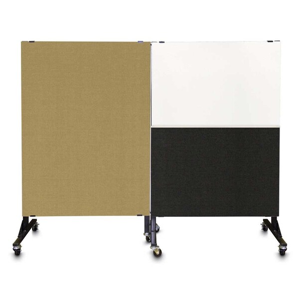 Sliding Door Indoor Enclosed Corkboard, 4